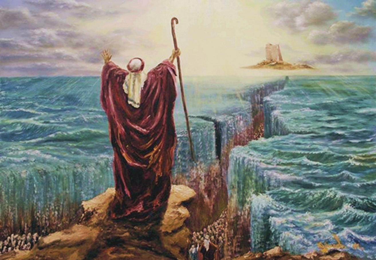 モーセ の 十戒 海